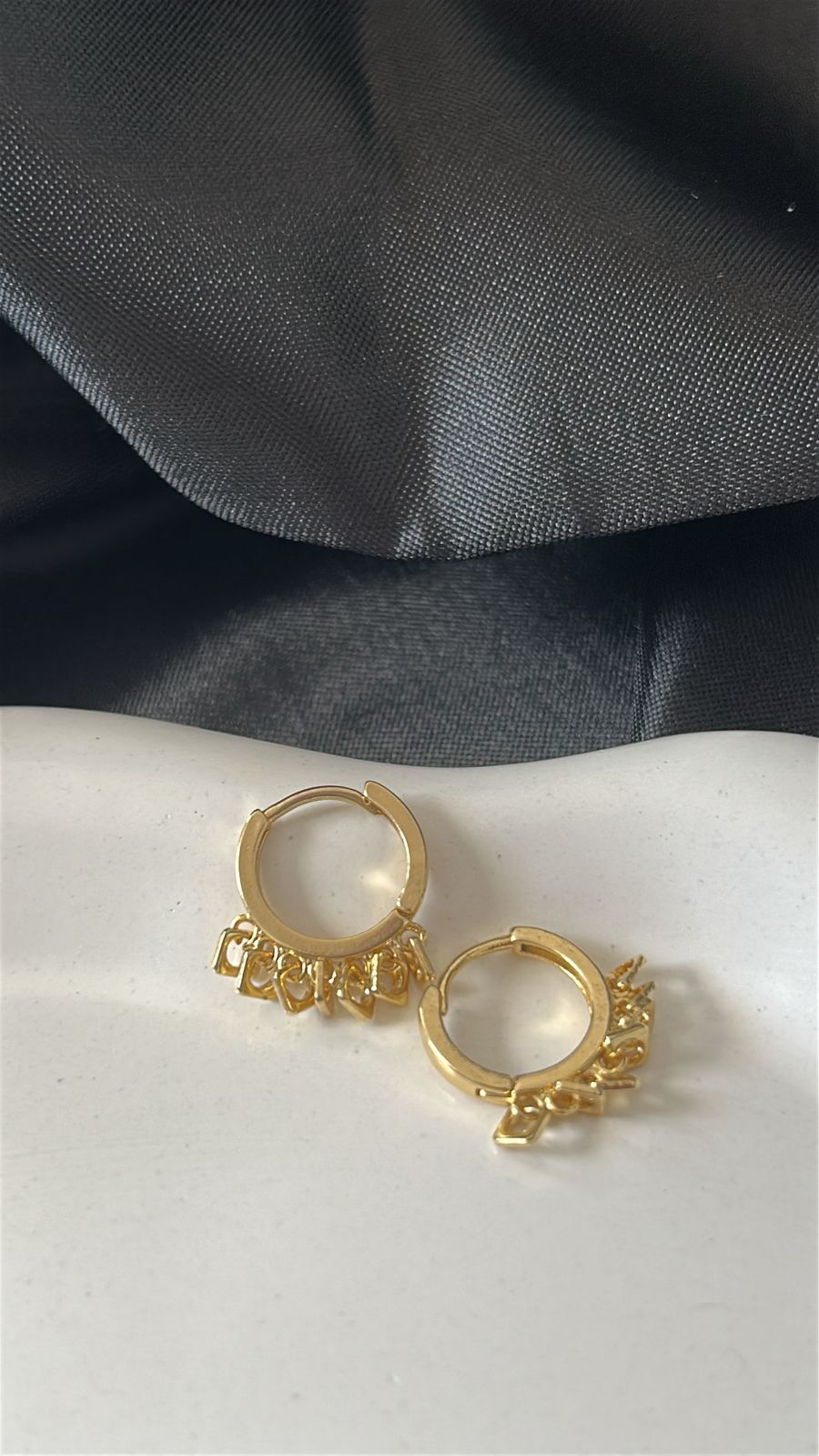 Brinco Argola Banho Ouro 18k