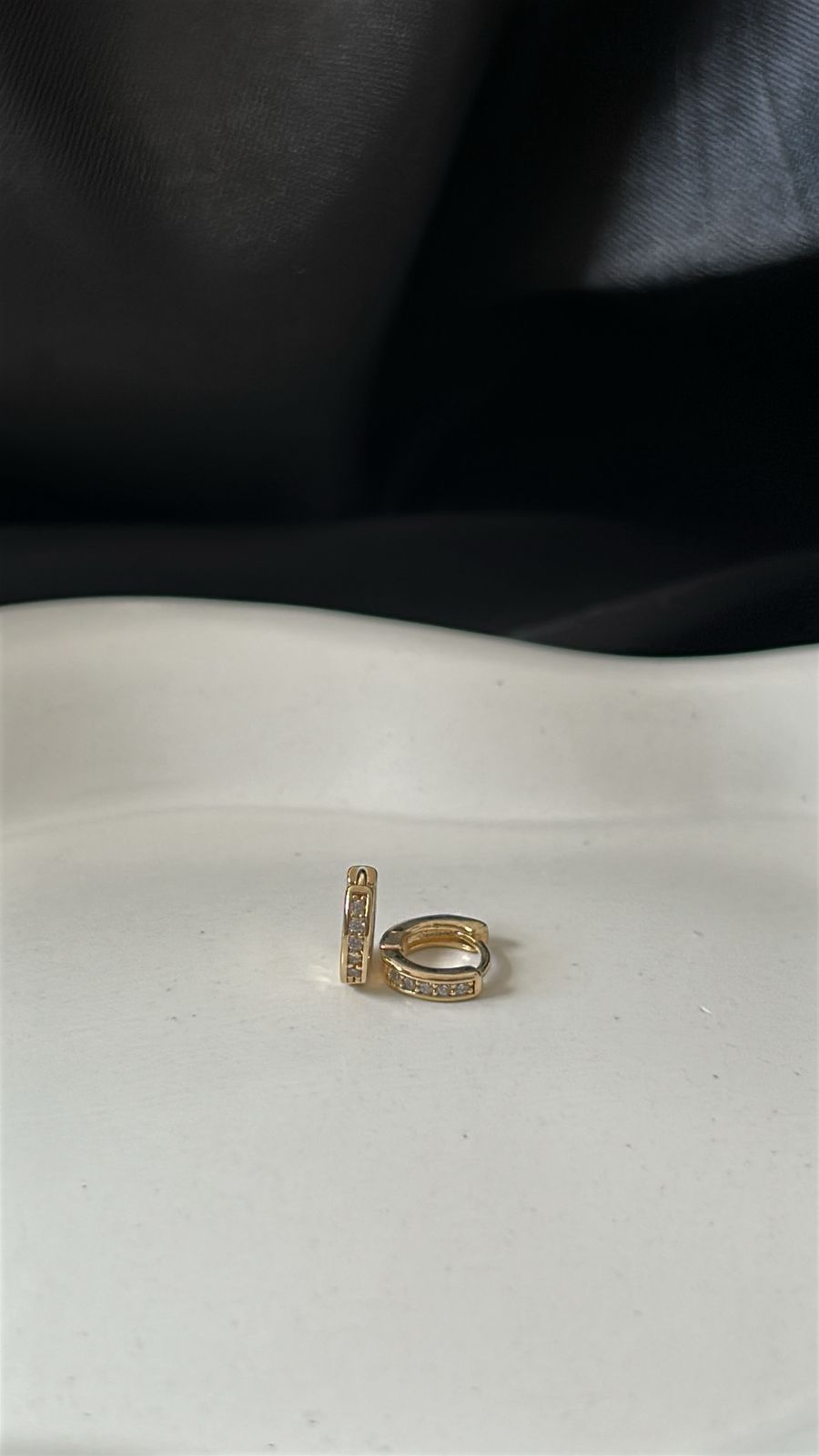 Brinco Argola Cravejada