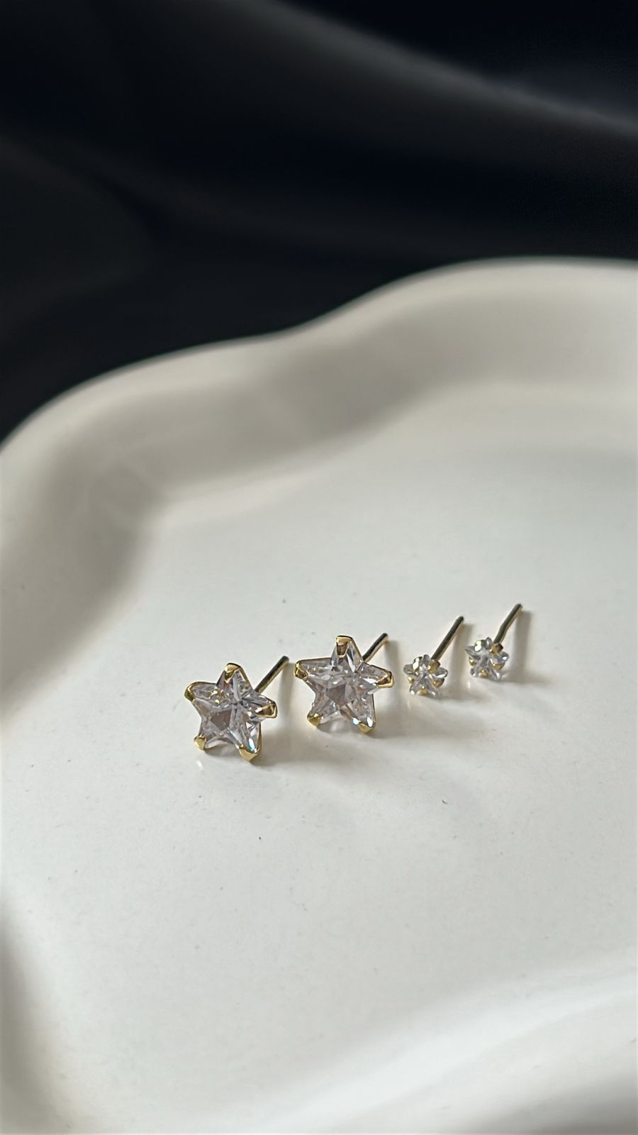 Conjunto Estrelas em Zircônia