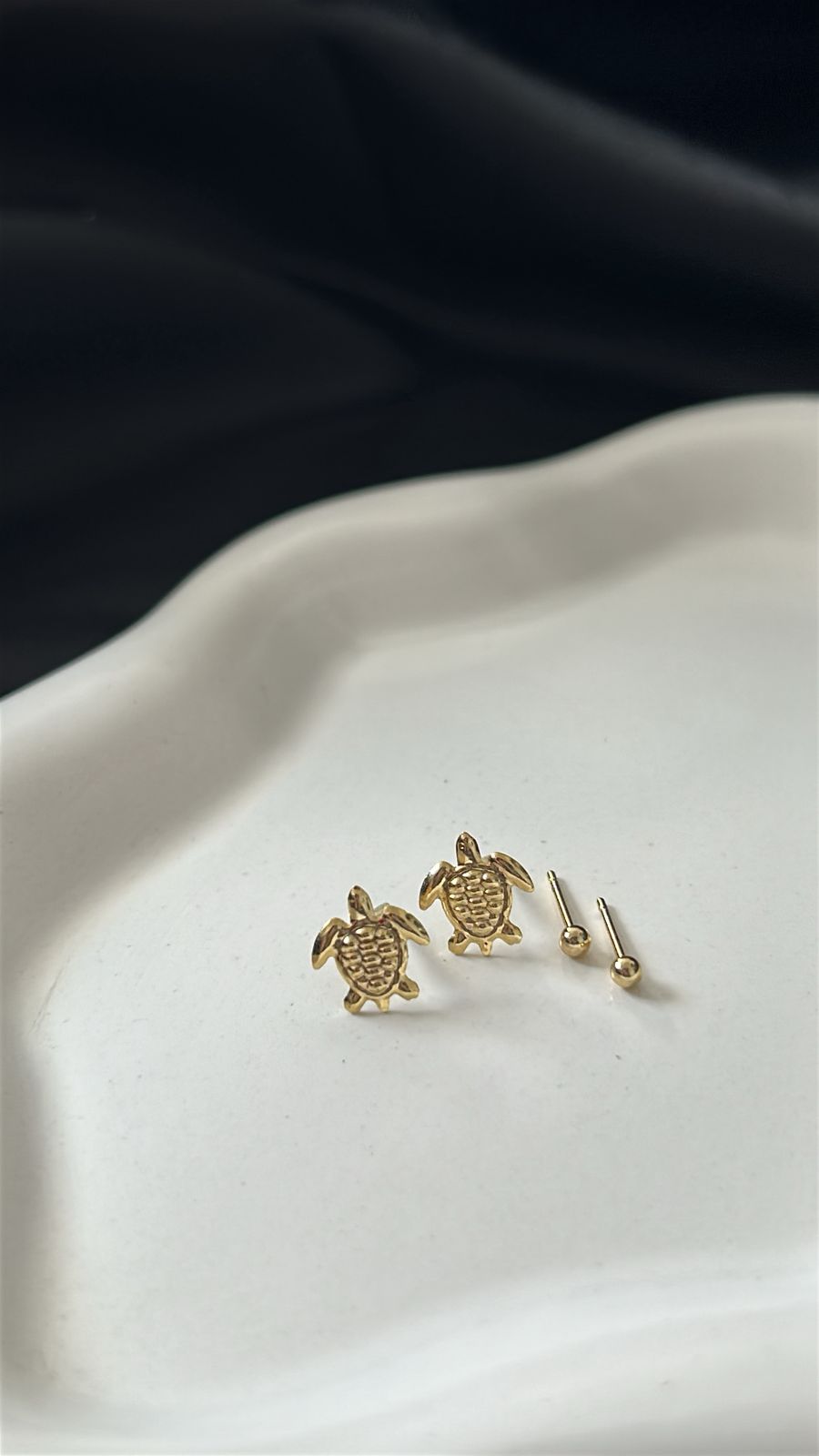 Conjunto Tartaruga + Pondo Gold