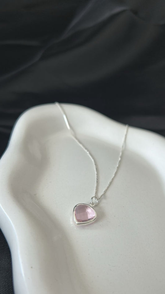 Colar em Prata Coração